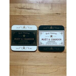 MOET Vintage Coaster Set